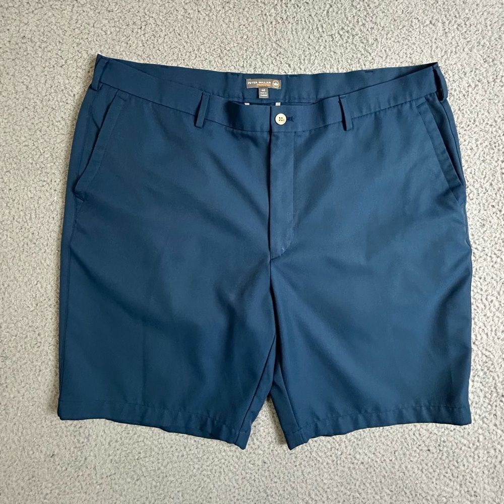 Peter Millar Men's Classic Navy Blue golf Shorts size 40 - Picture 11 of 11